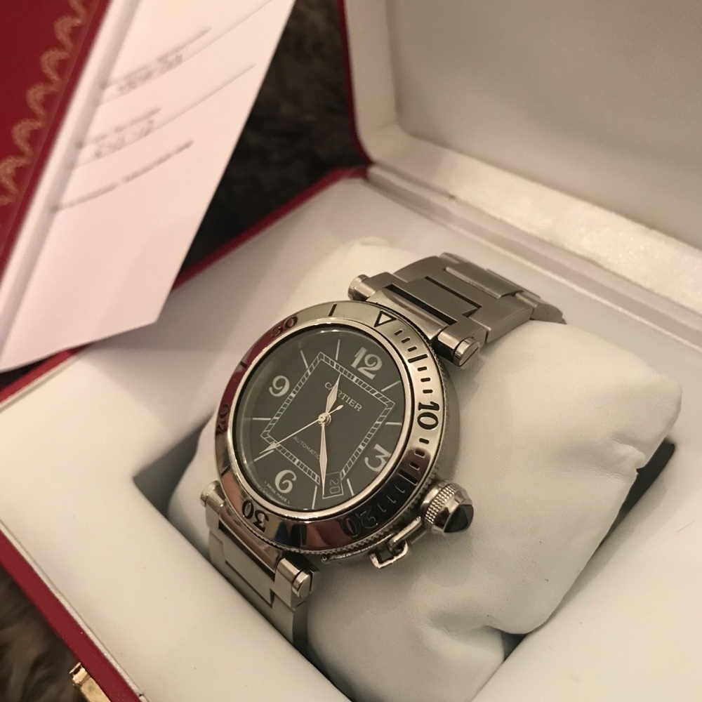 Cartier Men's Pasha Seatimer Watch